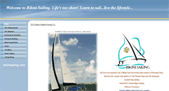 Desktop Screenshot of bikinisailing.com